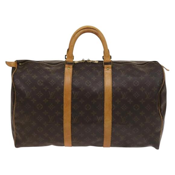 LOUIS VUITTON Monogram Keepall 50 Boston Bag M41426 - Picture 13 of 16